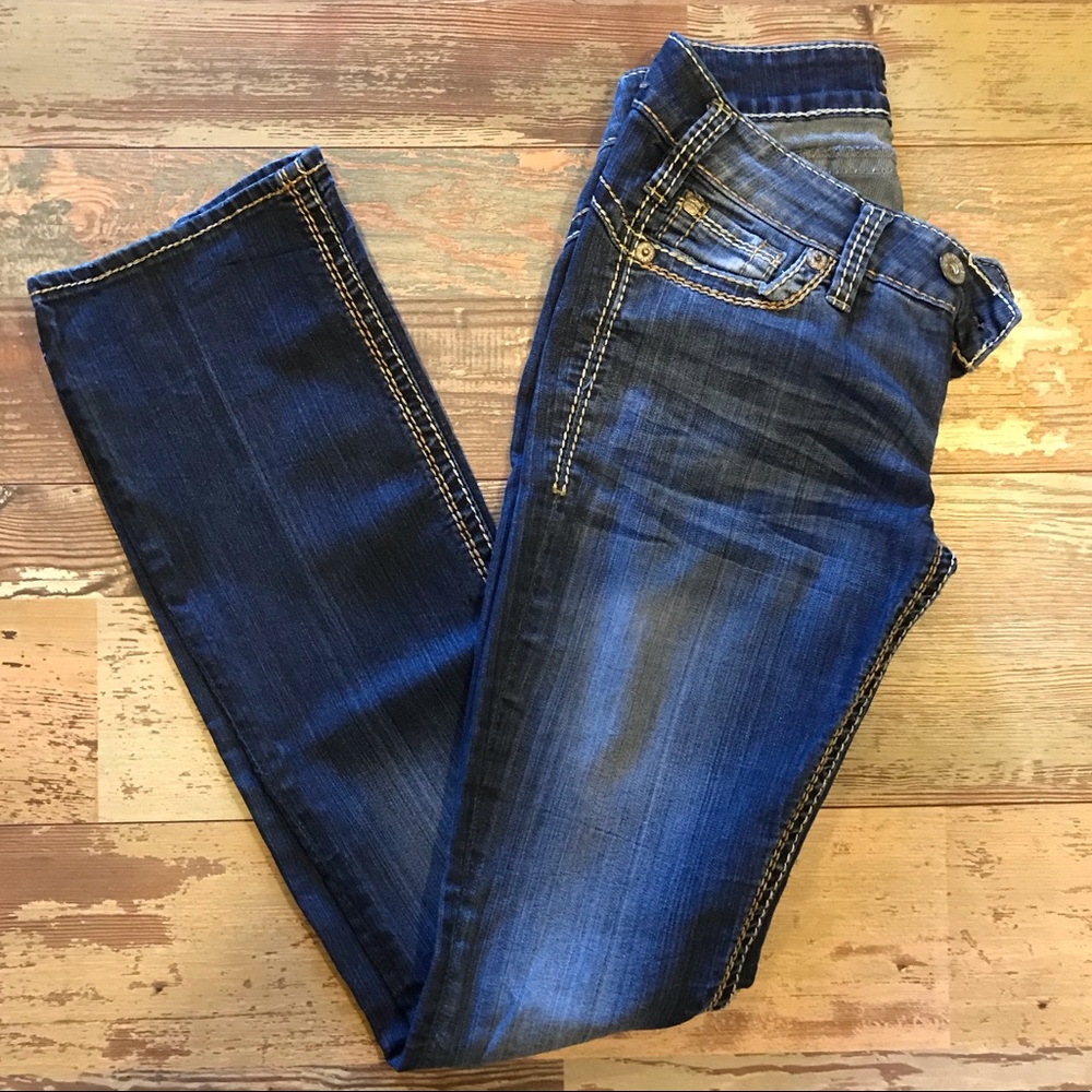 Silver jeans